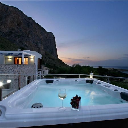 Villa Antonia - Vasca Idromassaggio Terrazza Vista Mare San Vito Lo Capo Ngoại thất bức ảnh