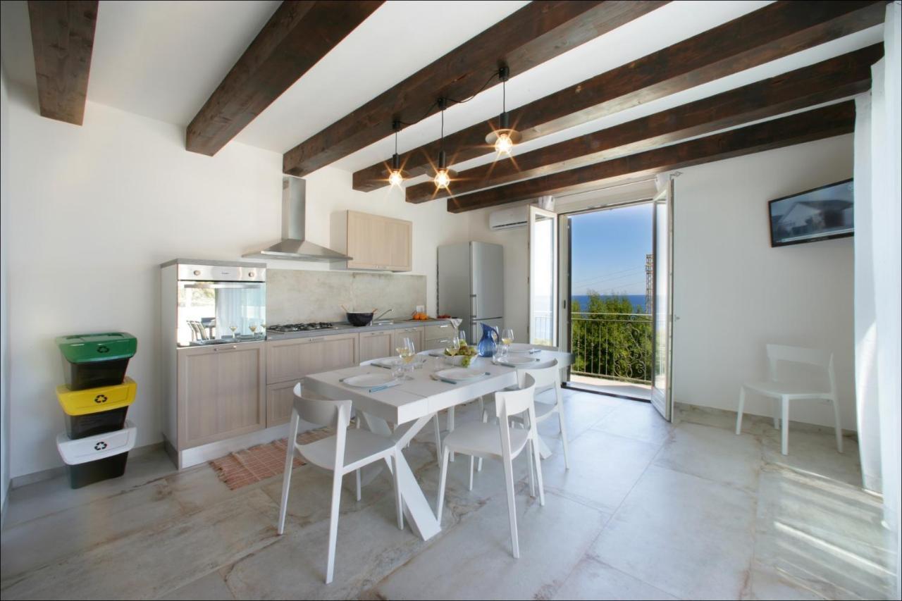Villa Antonia - Vasca Idromassaggio Terrazza Vista Mare San Vito Lo Capo Ngoại thất bức ảnh
