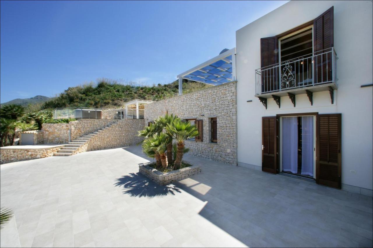 Villa Antonia - Vasca Idromassaggio Terrazza Vista Mare San Vito Lo Capo Ngoại thất bức ảnh