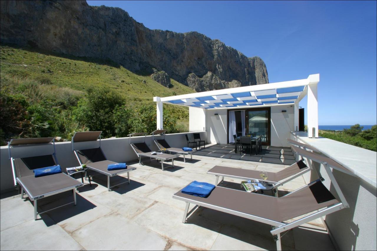 Villa Antonia - Vasca Idromassaggio Terrazza Vista Mare San Vito Lo Capo Ngoại thất bức ảnh