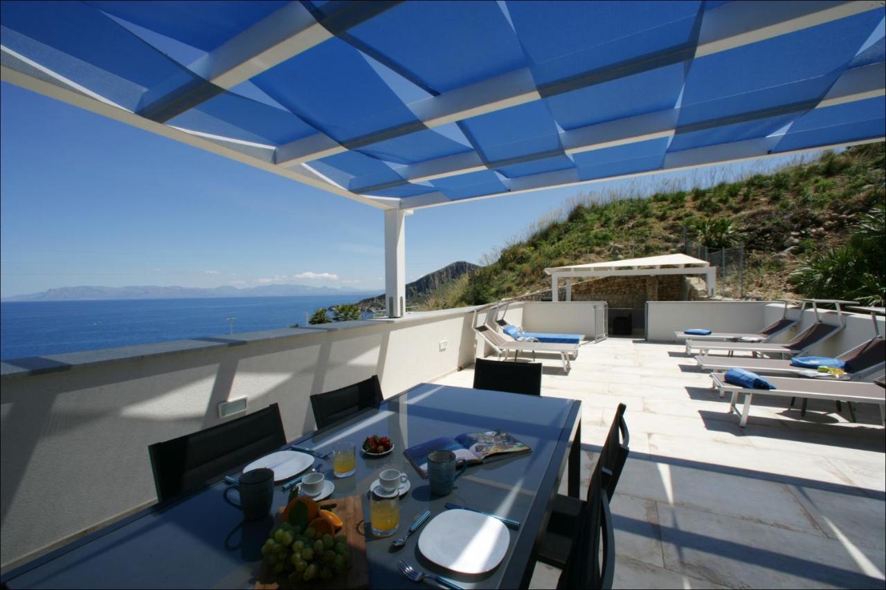 Villa Antonia - Vasca Idromassaggio Terrazza Vista Mare San Vito Lo Capo Ngoại thất bức ảnh
